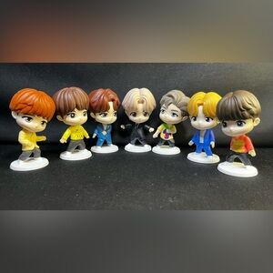 BTS Limited McDonald’s Throwback Edition Toys